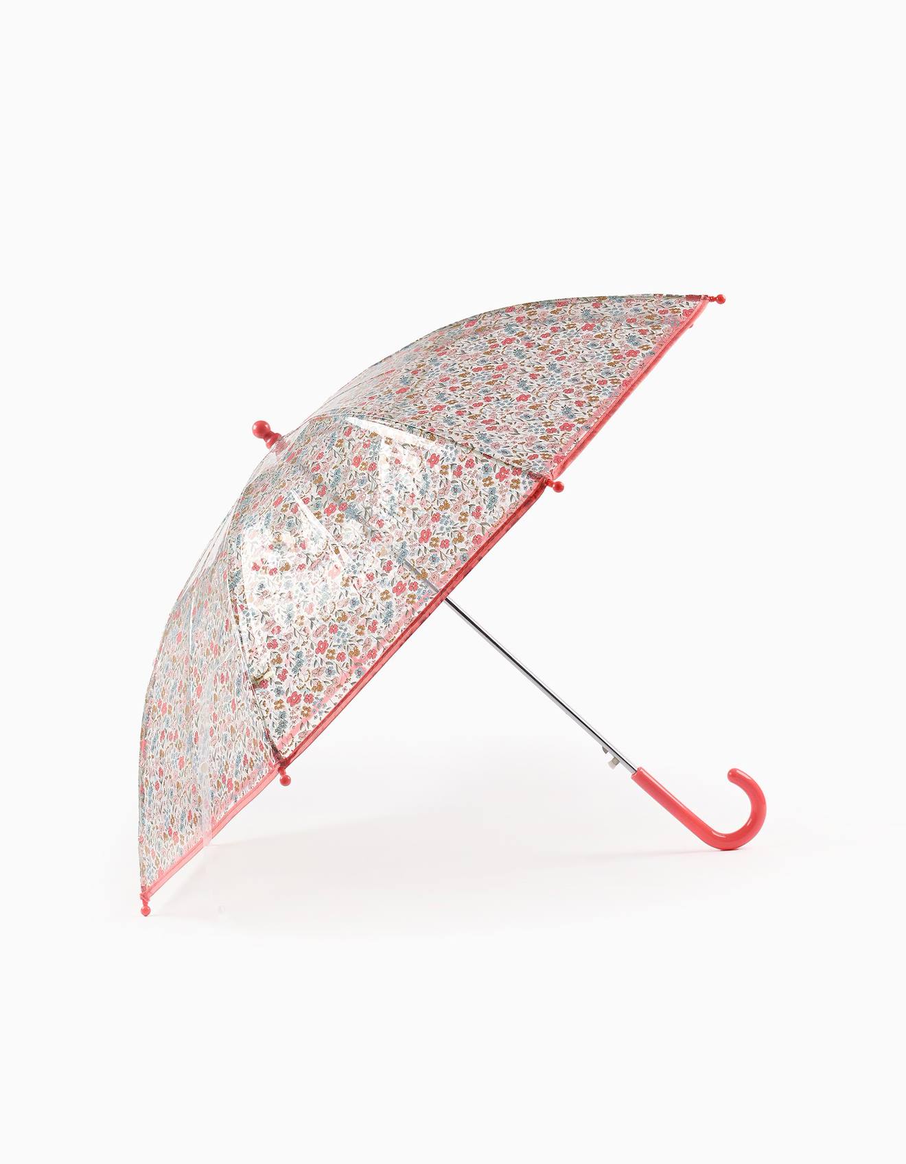 Parapluie Transparent Beige Clair