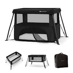 Puériculture-Lit de voyage et accessoires sommeil-Lit de camping pliant bébé 3 en 1 avec fonction évolutive
