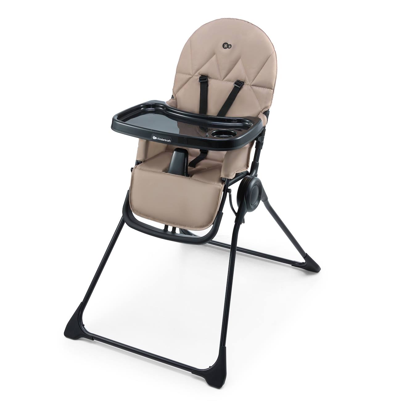 Chaise Haute Bébé Évolutive En Bois Avec Hamac - Réducteur Néo-Natal, Pliable Et Adjustable - 0-3 Ans