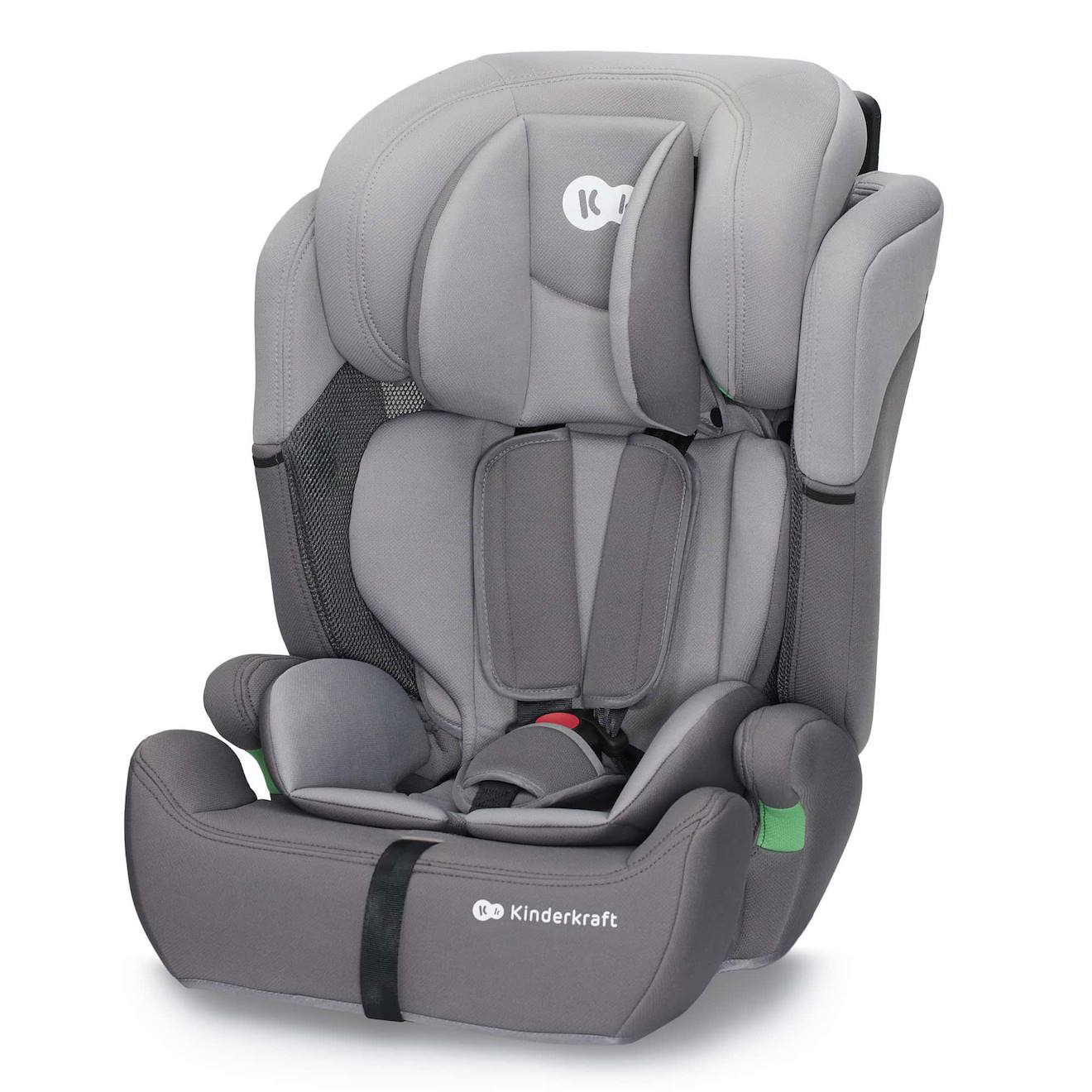 Siège Auto Comfort Up 9-36 Kg Avec Appui-tête Réglable, Protections Latérales Et Harnais 5 Points Ece R44/04 Grey