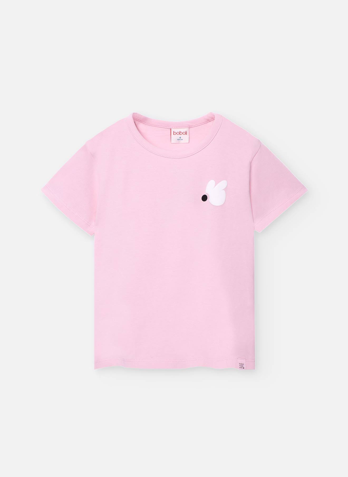 T-shirt Fille Rose