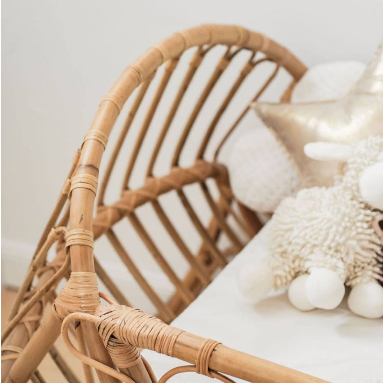 Lit Enfant En Rotin Naturel - June Naturel (Saudara) - Image 2