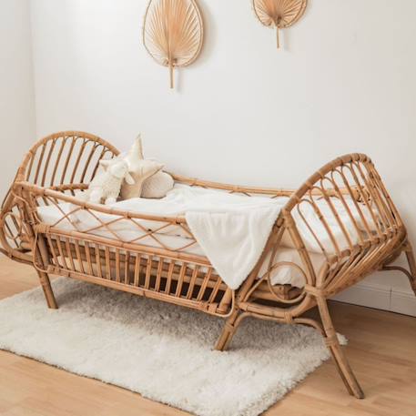 Saudara - Lit Enfant En Rotin Naturel - June Naturel