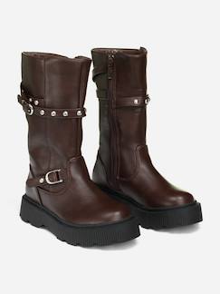 Chaussures-Bottes montantes