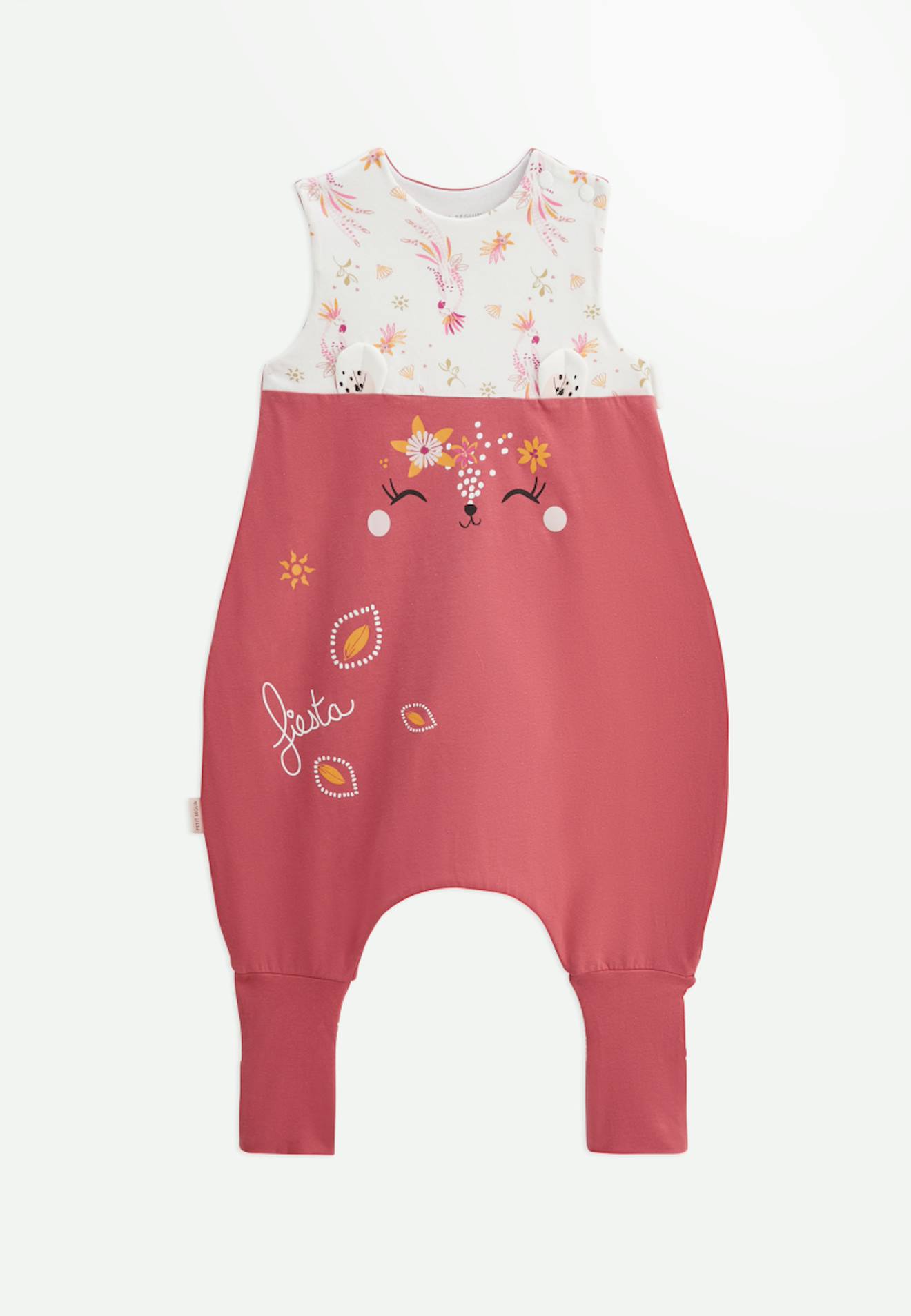 Turbulette D'été Avec Pieds Retroussables Fiesta Terracotta