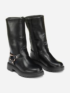 Chaussures-Bottes montantes