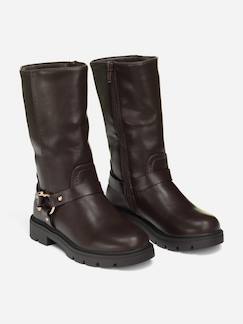 Chaussures-Bottes montantes