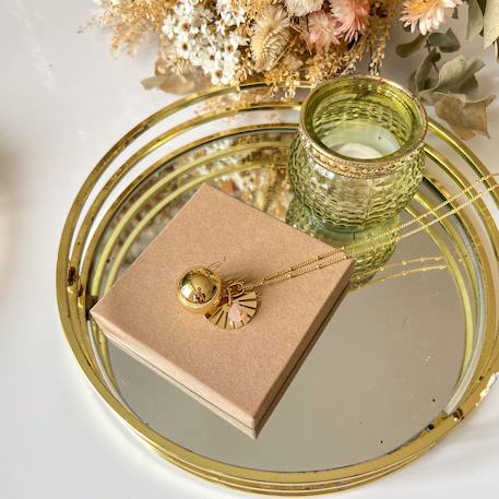 A Mes Copines - Bola De Grossesse Or Brossé Cristal Or