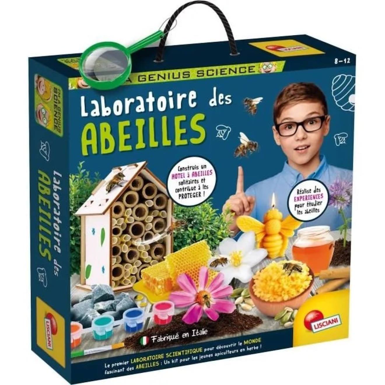 Laboratoire Des Abeilles - Kit Scientifique - I'm A Genius - Expériences Variées Multicolore