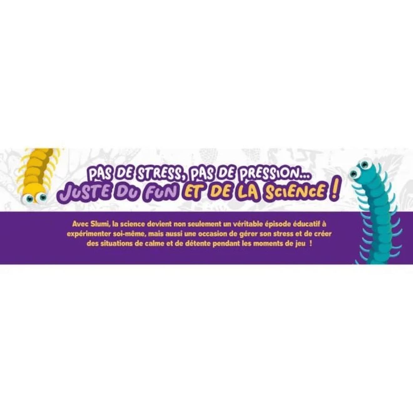 Lisciani - SLUMI Science Pocket - Squishy Axolotl - Scientific Experiments Kit for Children from 6 Years - DIY Set to Create an Axolotl - Science and Chemistry Game for Children