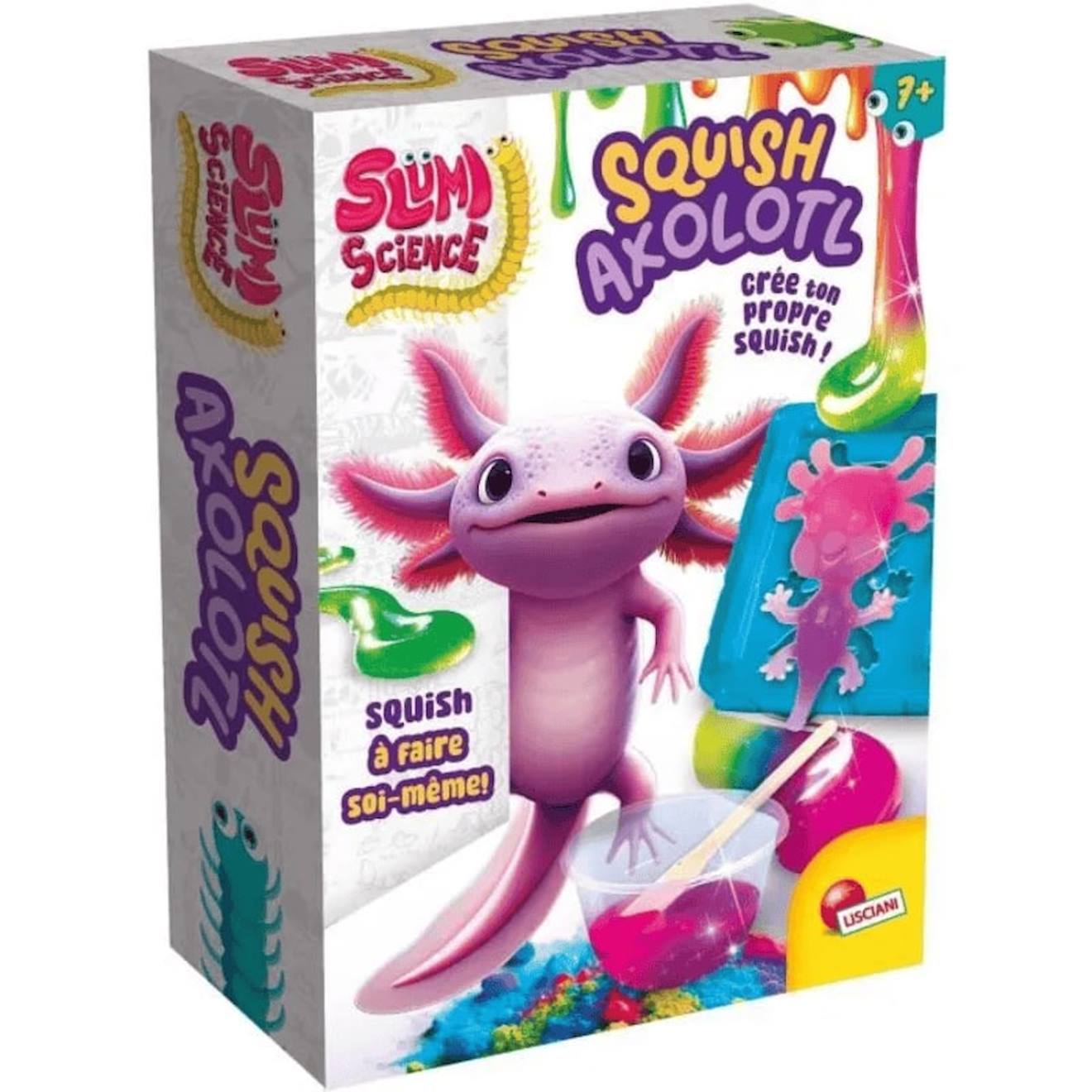Pocket Axolotl - Kit Scientifique - Slumi Science - Composants Magiques, Expérience Amusante Multicolore