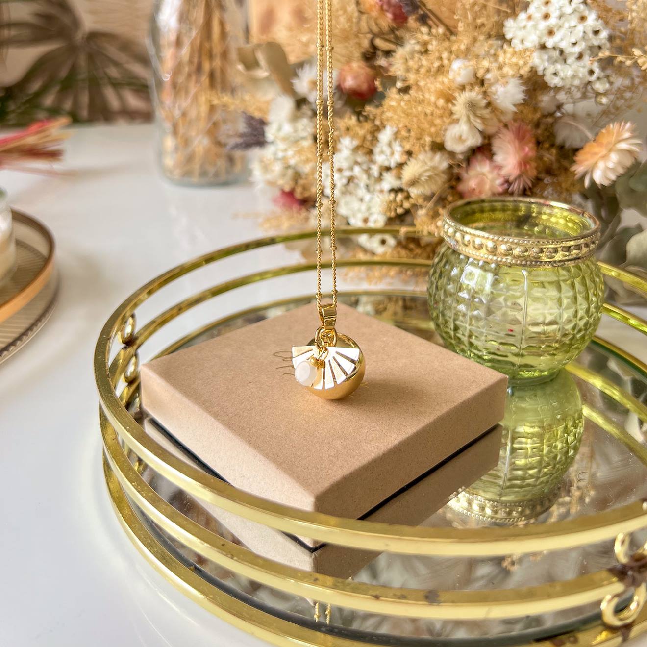 Bola De Grossesse Or Brossé Cristal Or (A Mes Copines) - Image 2