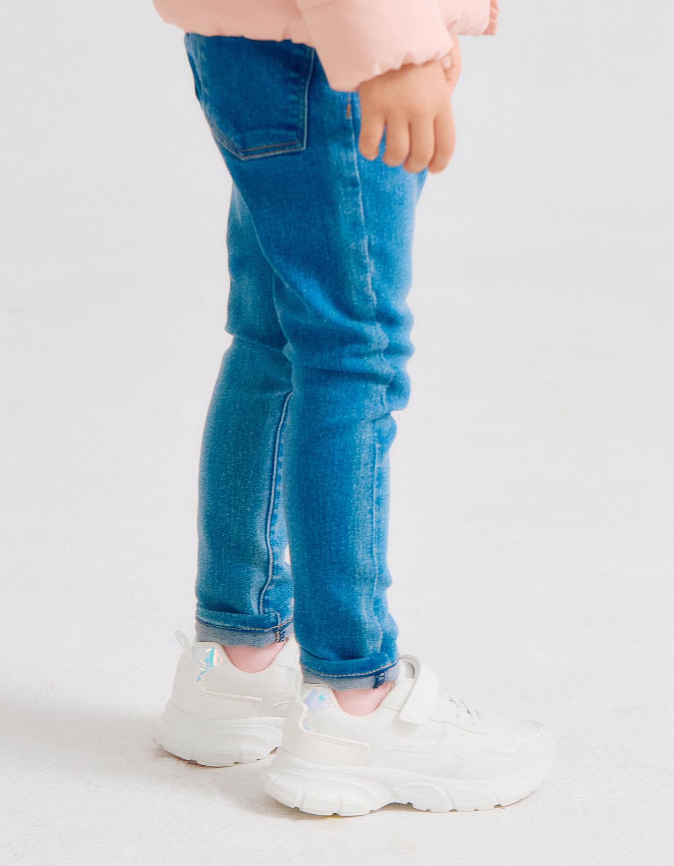 Baskets Avec Lacets Élastiques Blanc