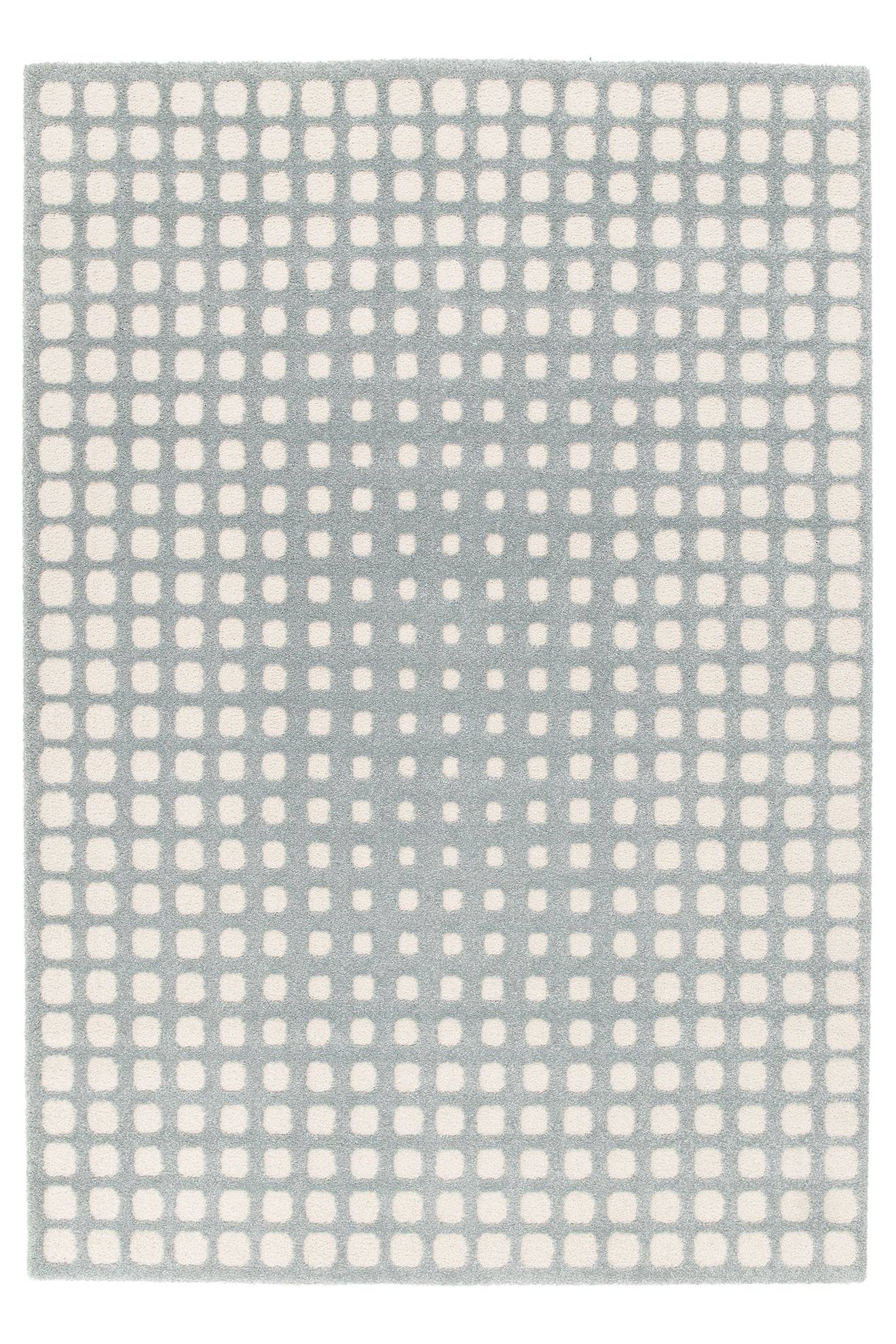 Tapis À Relief Doux Et Élégant Pixel Bleu