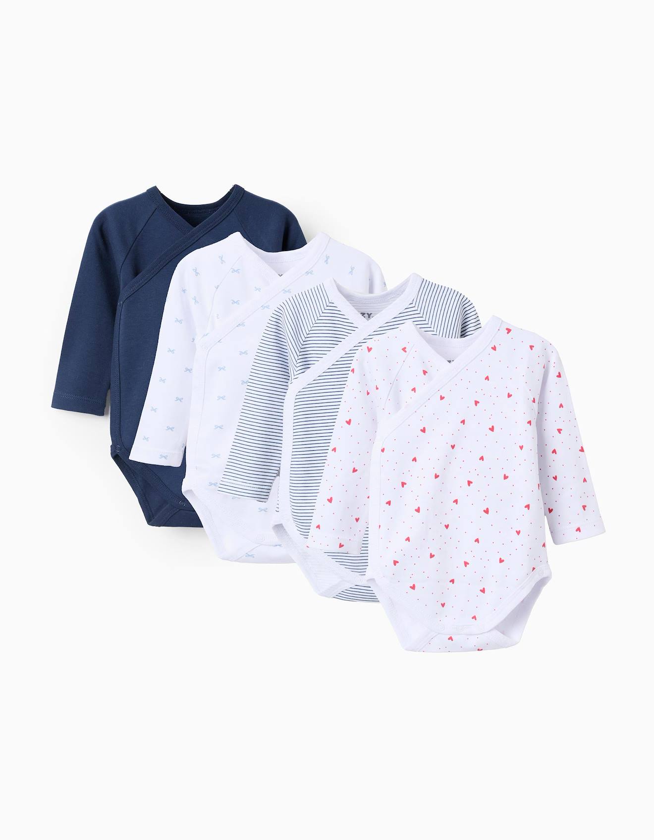 Lot De 4 Bodies Croiss Hearts Multicolore 17 €