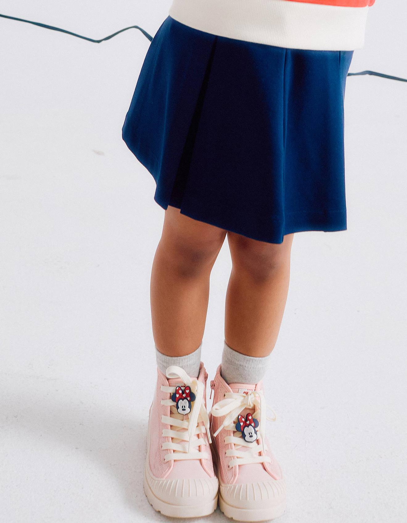 Bottes Avec Brillants Minnie Rose Clair