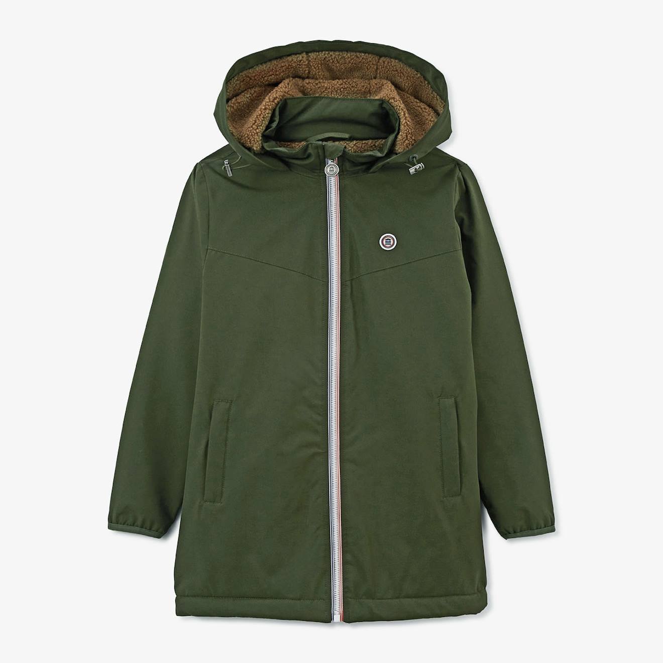 Parka Stormer Déperlante Garçon Vert Militaire