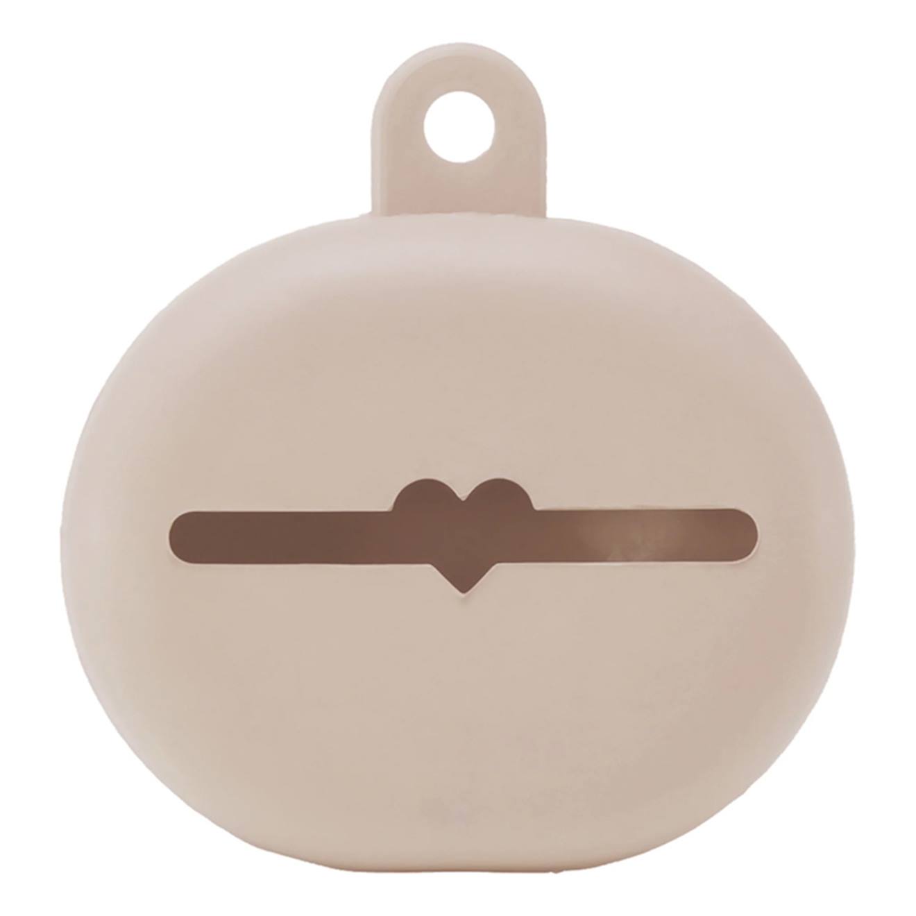 Etui Pour Sucette En Caoutchouc 100% Naturel Sandy Nude Beige (Hevea) - Image 1