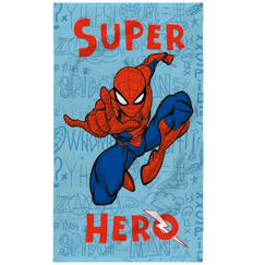 -Serviette de bain et de plage imprimée 100% coton, spiderman home sketches