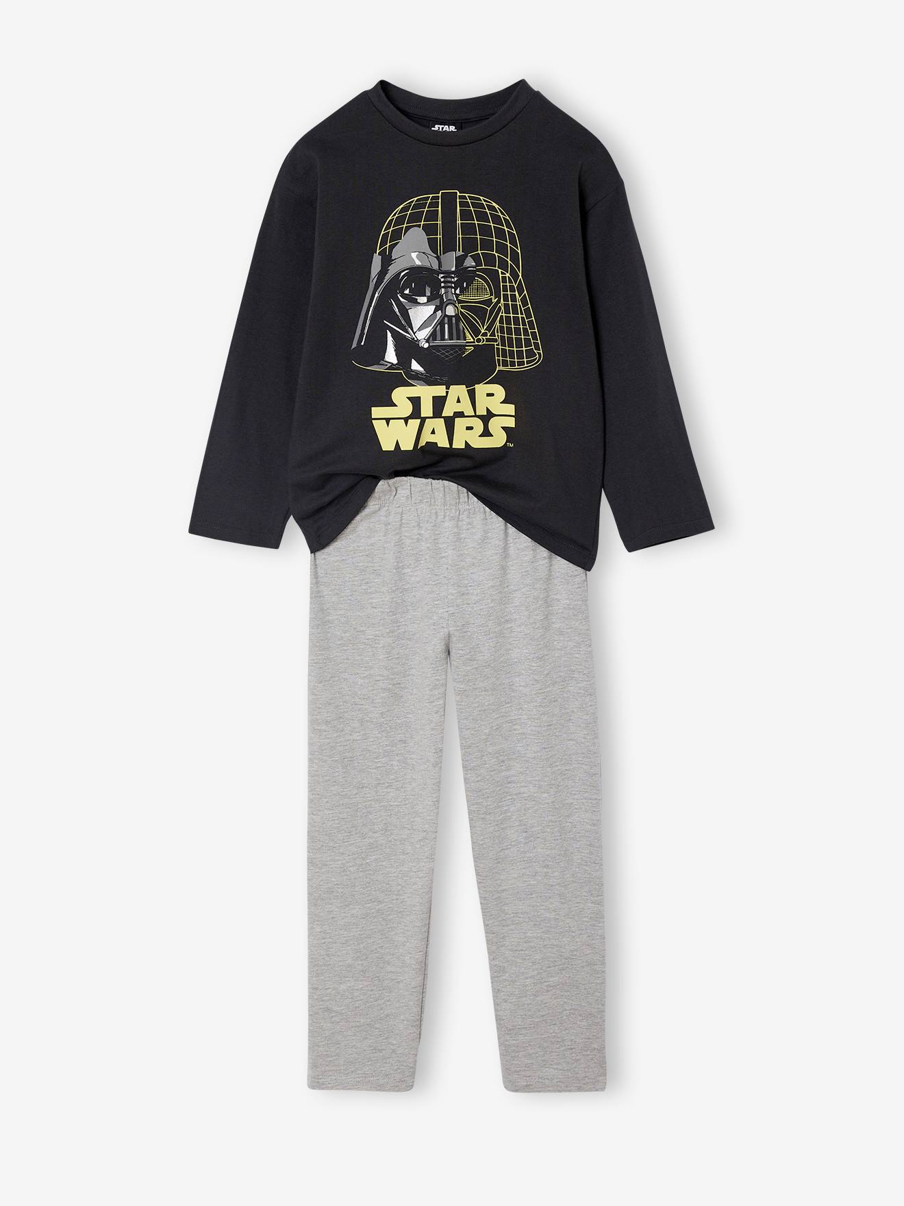 Pyjama bicolore Star Wars anthracite/gris chiné