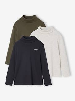 Lot de 3 sous-pulls garçon.  - vertbaudet enfant