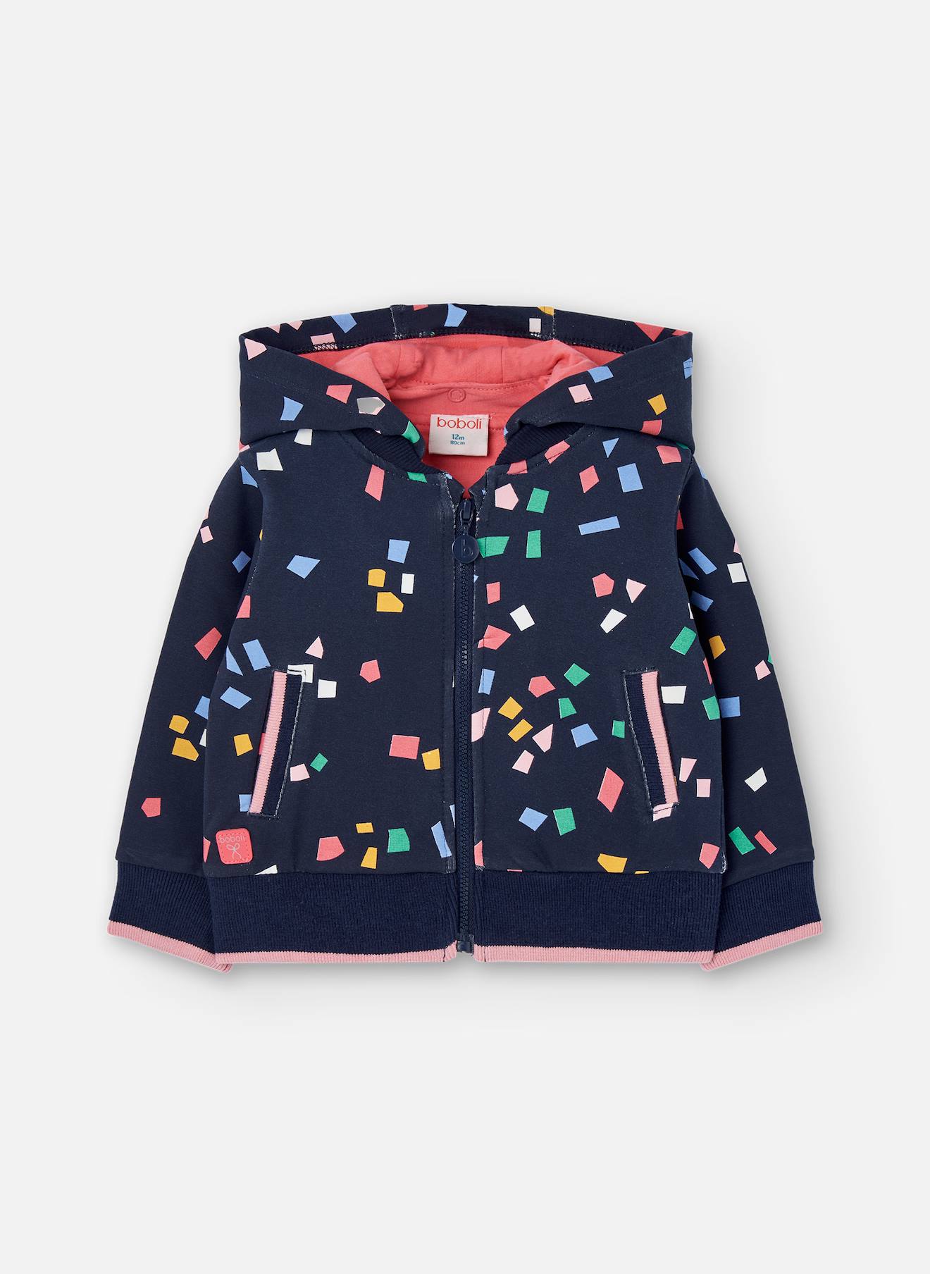 Veste Fille Polaire Imprimée Multicolore