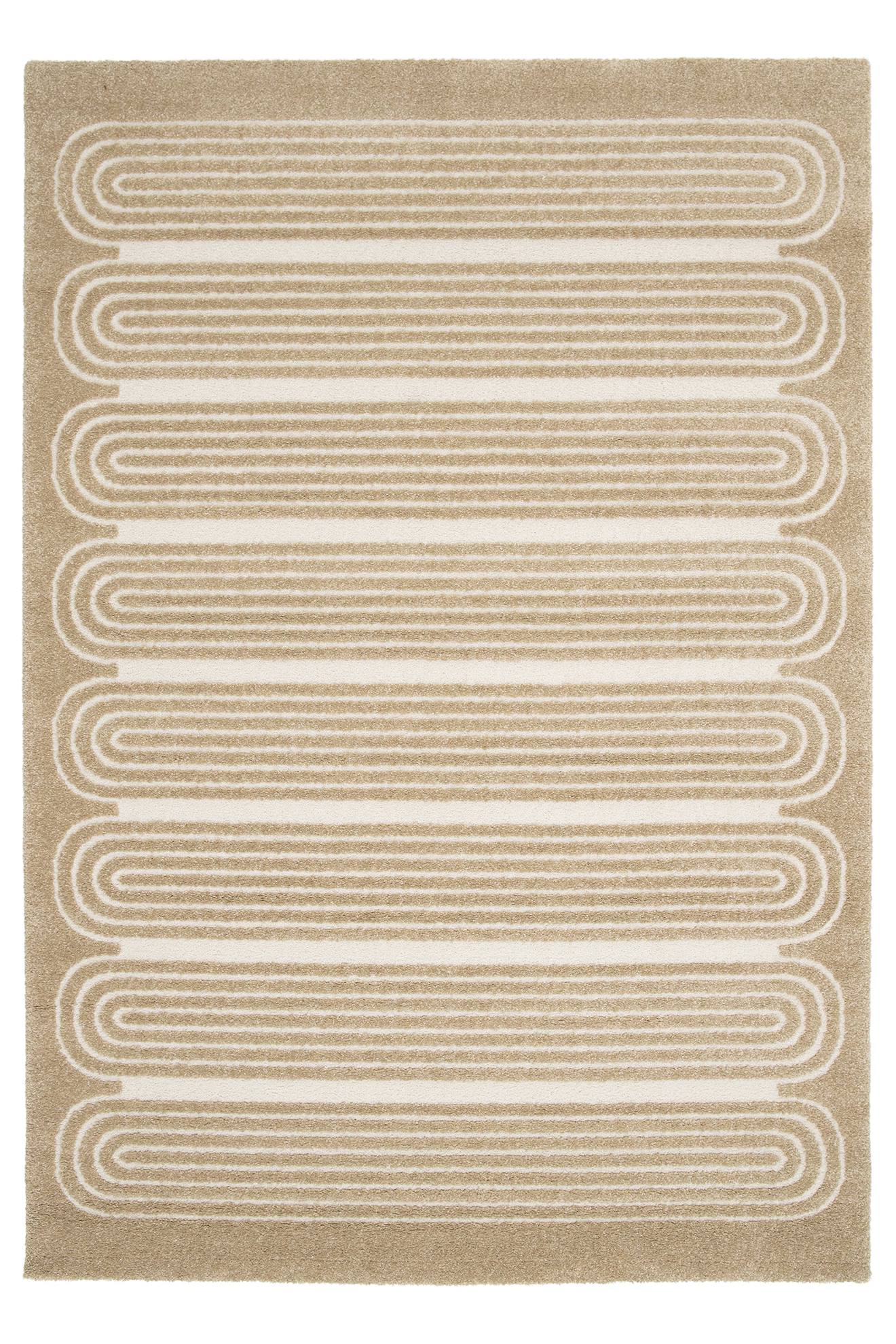 Tapis Doux À Relief Sinea Marron