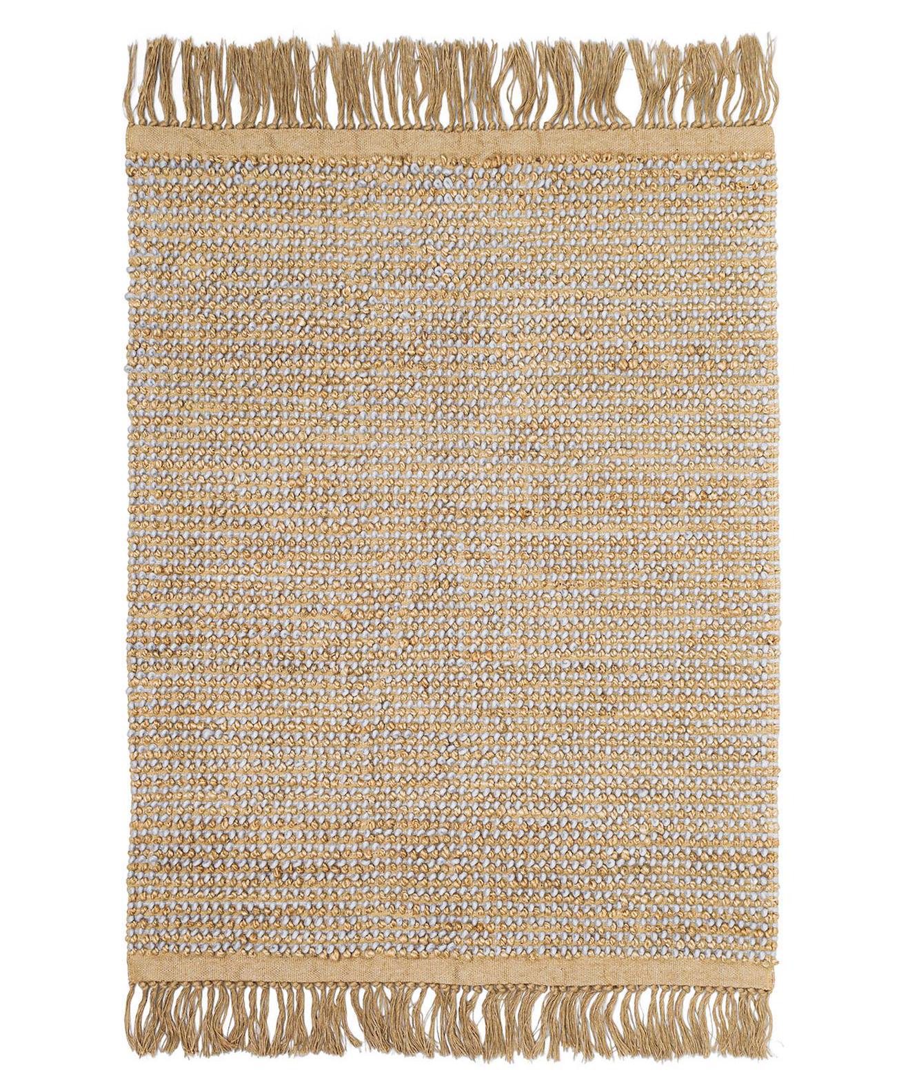 Tapis En Jute Et Laine Bubbles Gris