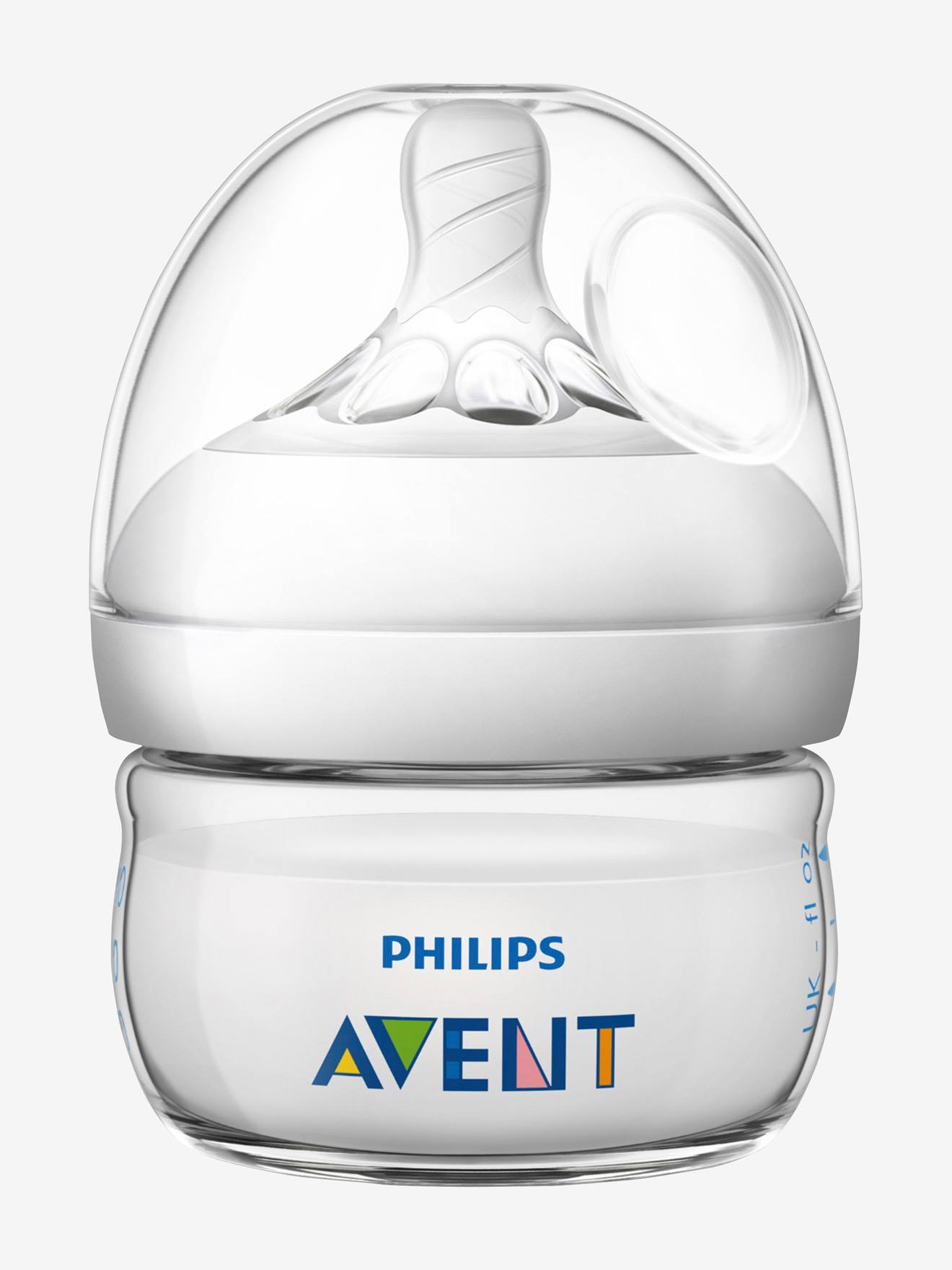 Biberon 60 ml Philips AVENT Natural sans BPA - transparent MÉDICAMENT