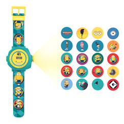 Jouet-Montre digitale avec projection les minions