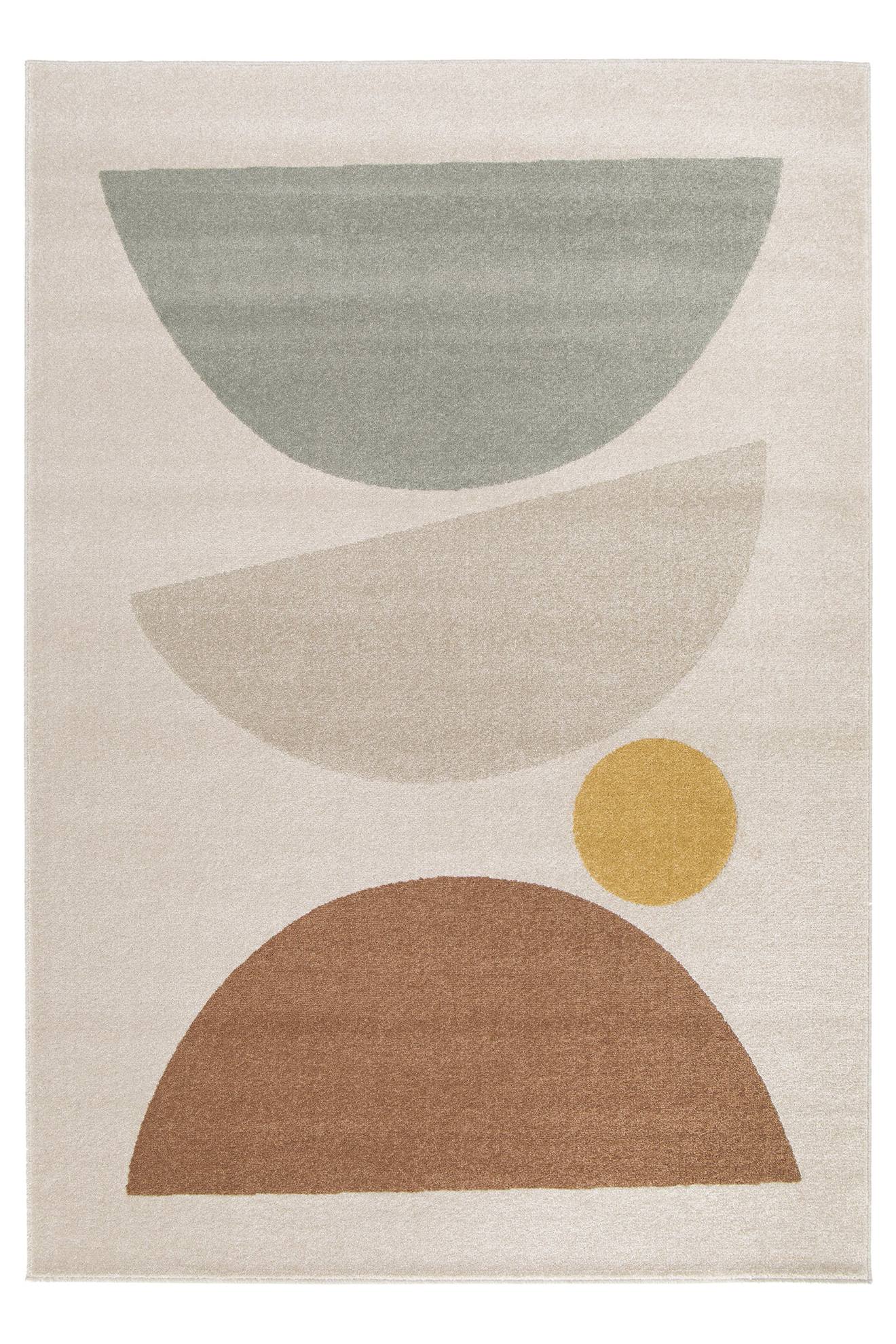 Tapis Doux Tissé Pour Intérieur Moderne Sonia Beige