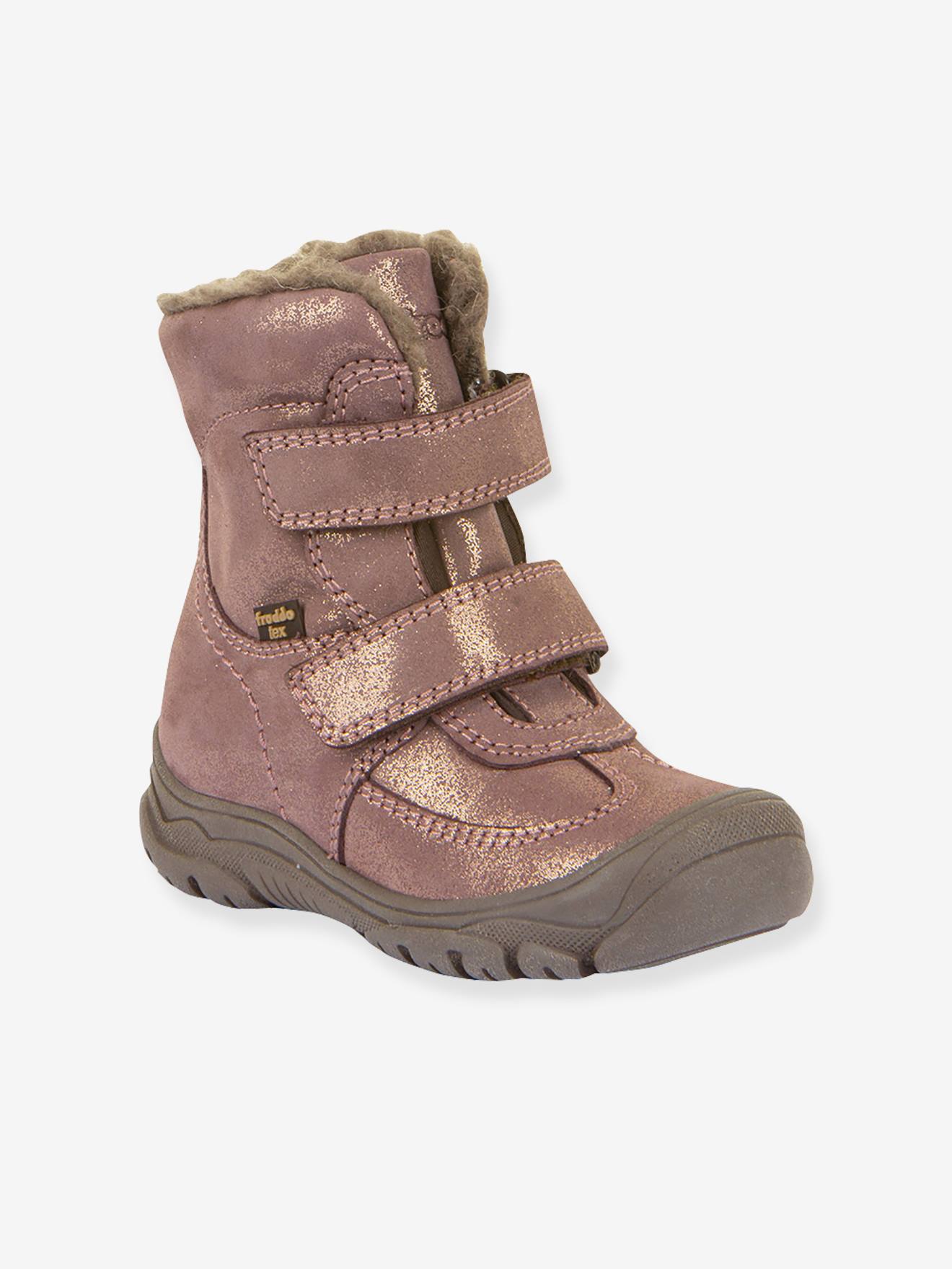 Boots garçon LINZ WOOL TEX HIGH Froddo blush