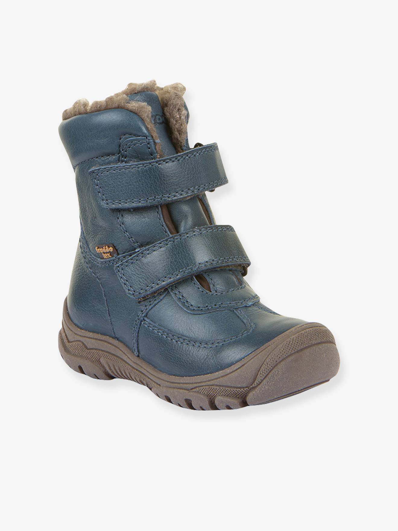 Boots garçon LINZ WOOL TEX HIGH Froddo bleu