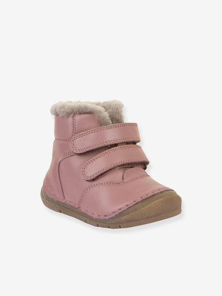 Boots garçon PAIX UP WINTER Froddo beige imprimé+bleu+bleu nuit+blush+bordeaux+caramel+grenadine+vieux rose 38 - vertbaudet enfant 