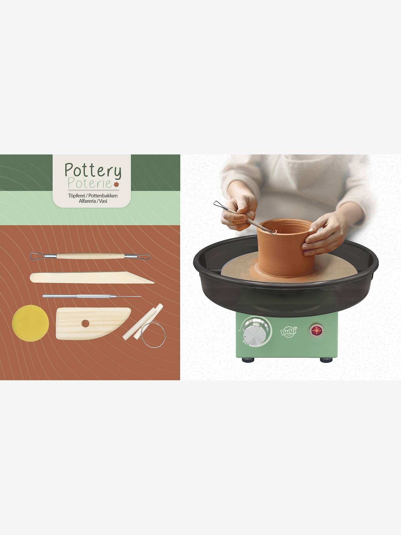 Studio Poterie Expert vert