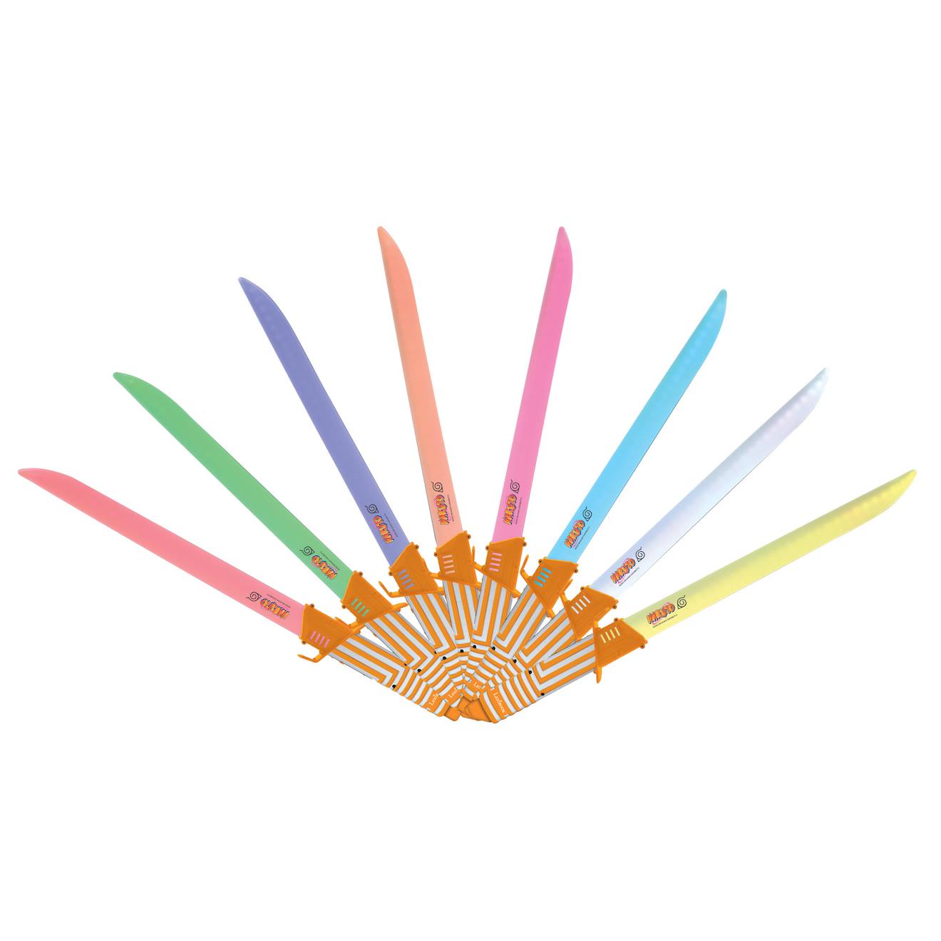 Sabre Laser Led Naruto Avec Effets Sonores Orange