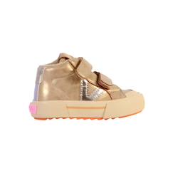 Chaussures-Chaussures bébé 17-26-Baskets montantes  à scratch