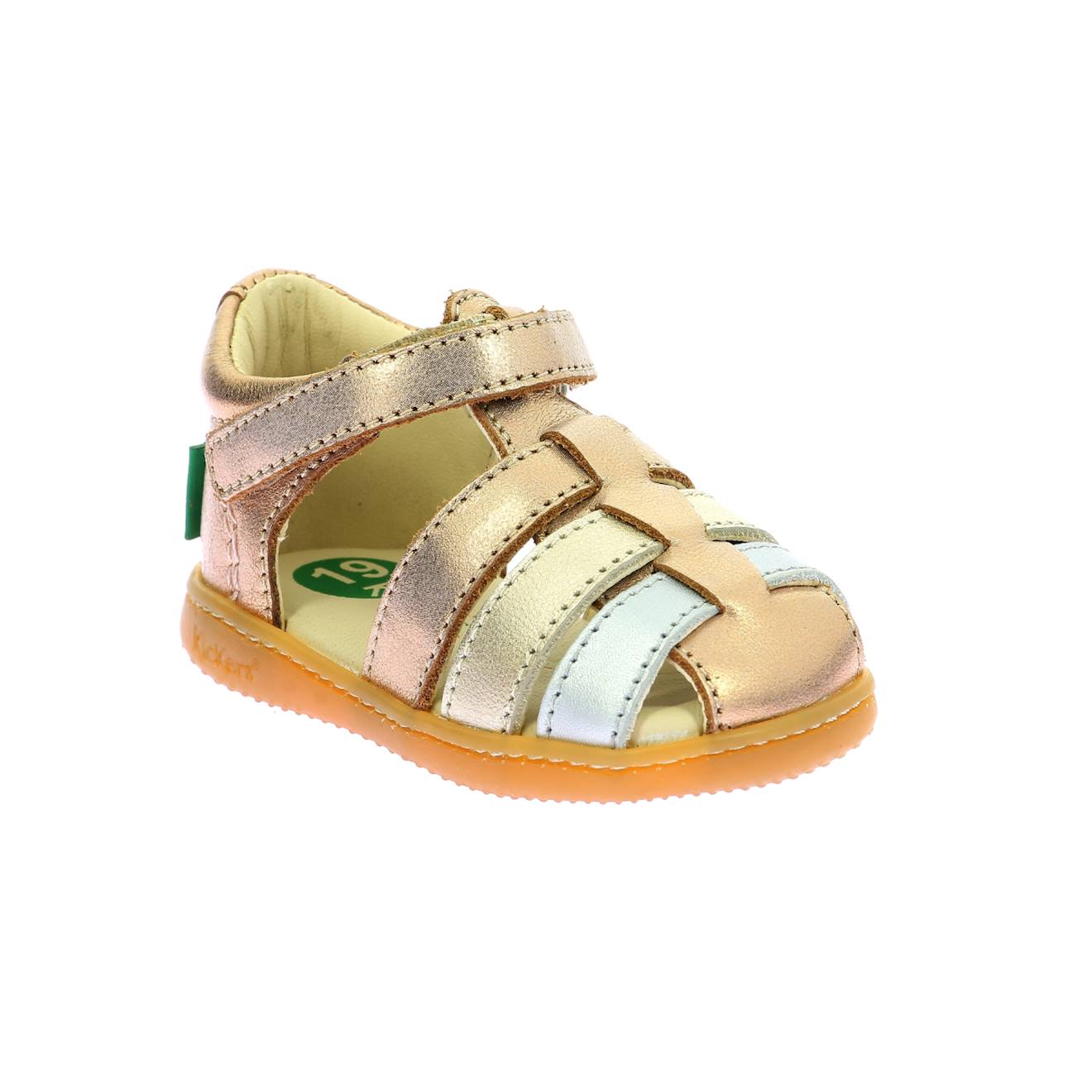 Sandales Kick Flo Rose Or Multico