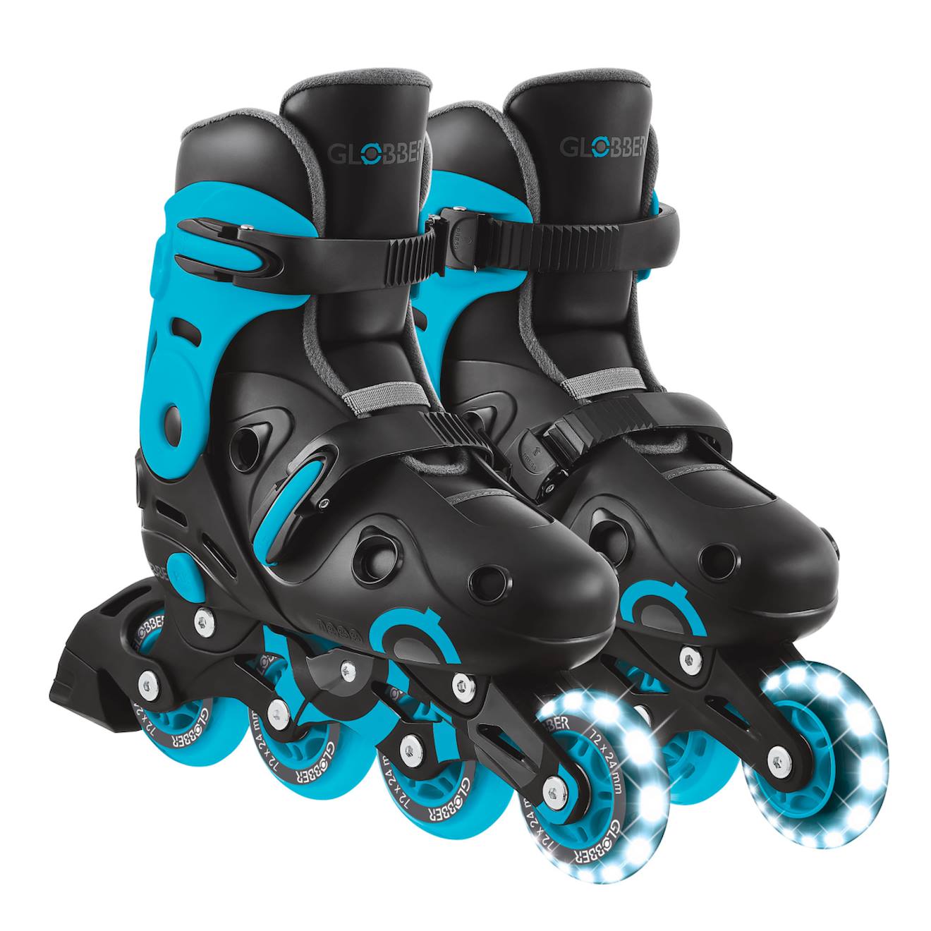 Rollers Go Skates 2en1 Taille 34 À 37 Noir-bleu Rollers Go Skates 2en1 Taille 34 À 37 Noir-bleu