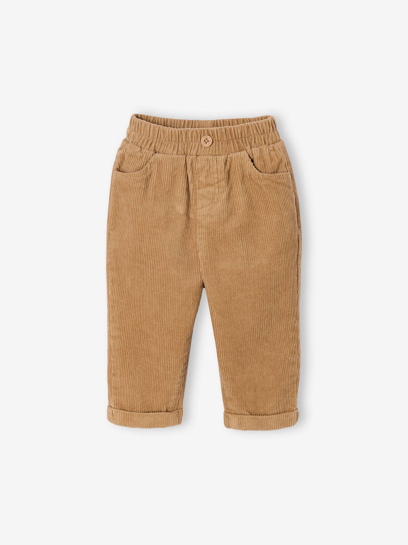 Pantalon bb en velours ctel caramel 20 €