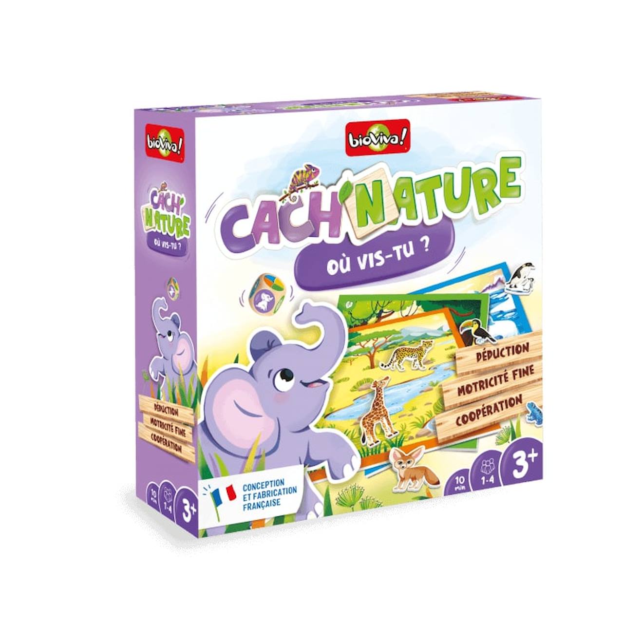 Jeu De Cartes -miam'nature - Fabriqué En France Multicolore
