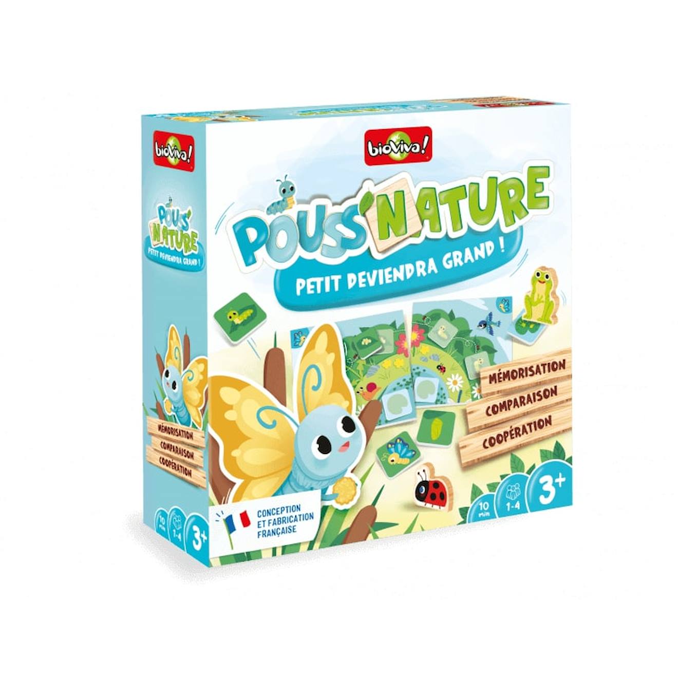Jeu De Cartes - Pouss'nature - Fabriqué En France Multicolore