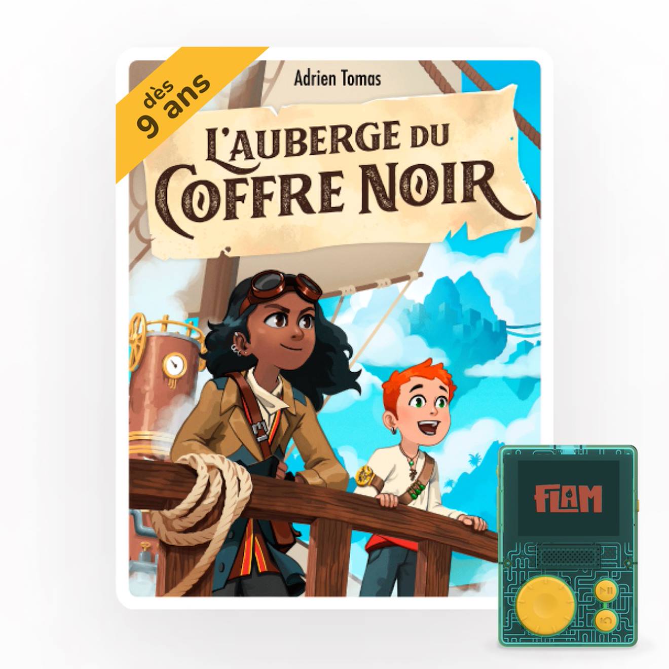 L'auberge Du Coffre Noir - Livre Audio Interactif Pour Flam Multicolore