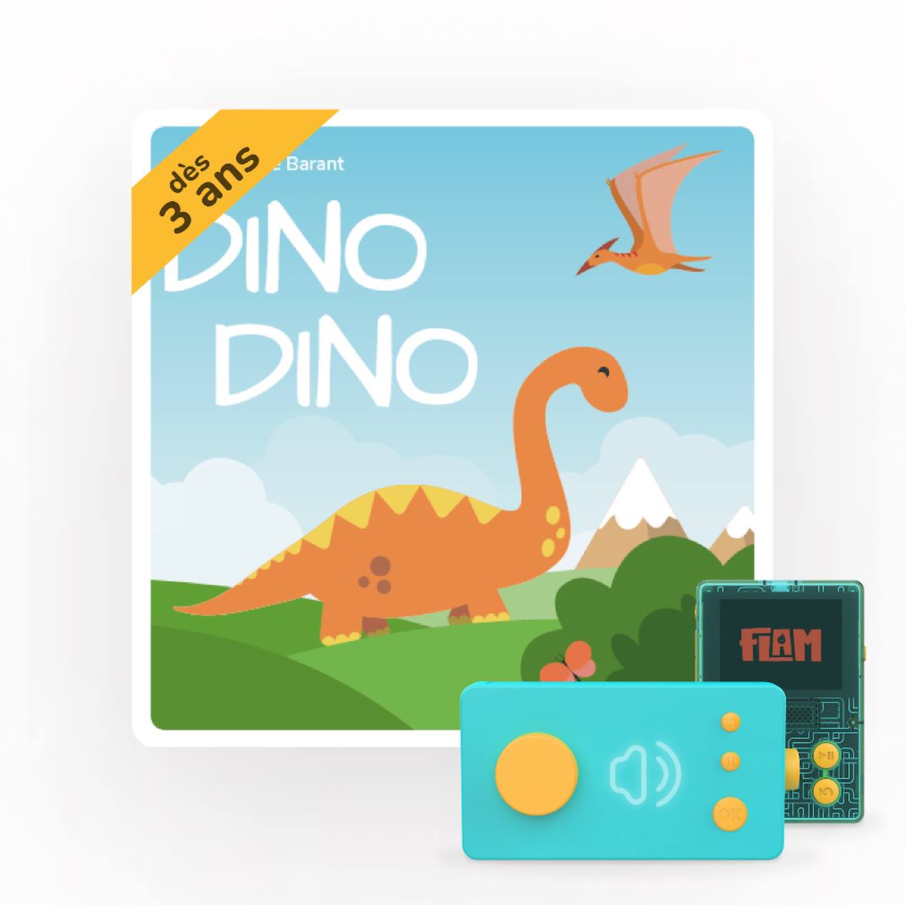 Dino Dino - Livre Audio Interactif Pour Ma Fabrique À Histoires Multicolore