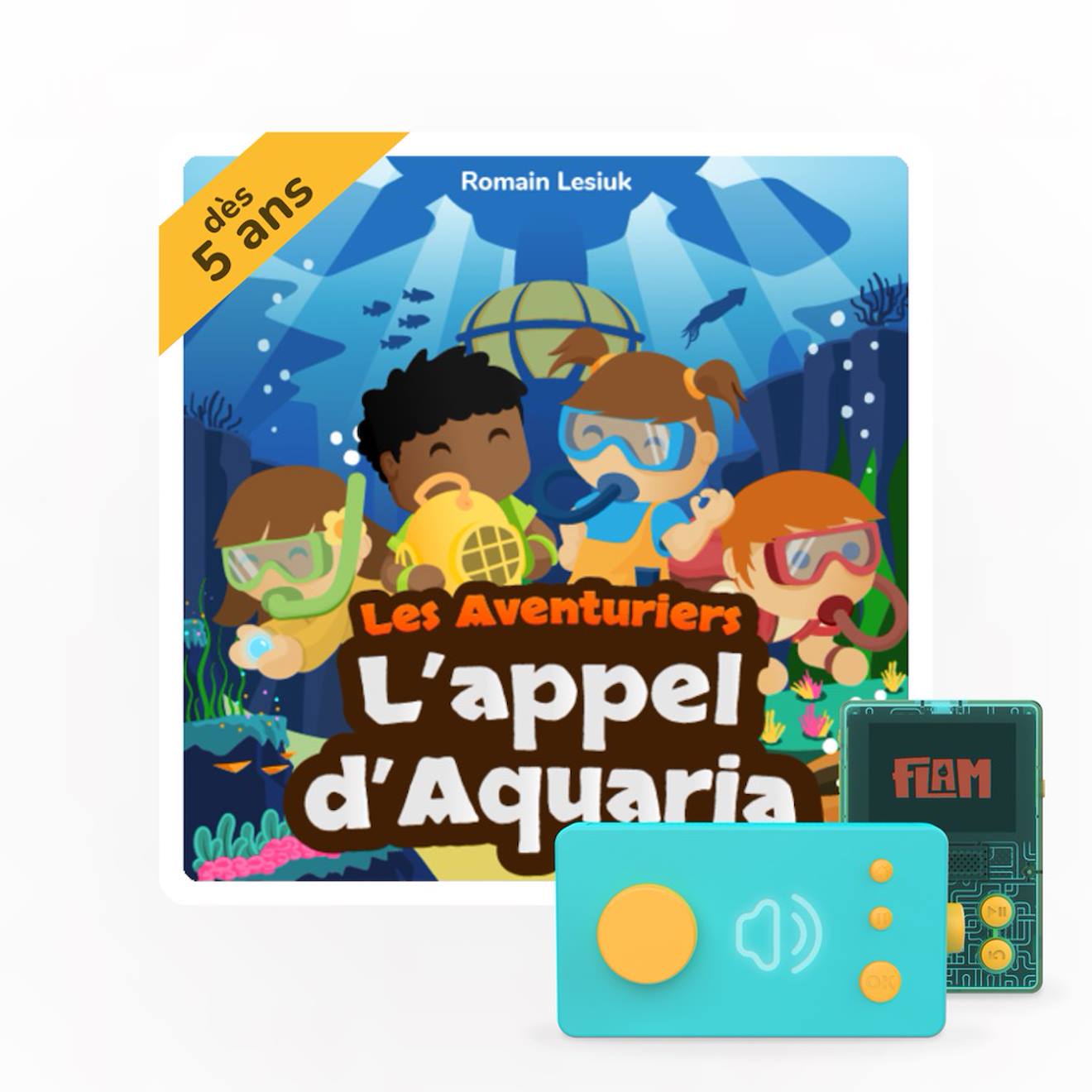 L'appel D'aquaria - Livre Audio Interactif Pour Ma Fabrique À Histoires Multicolore