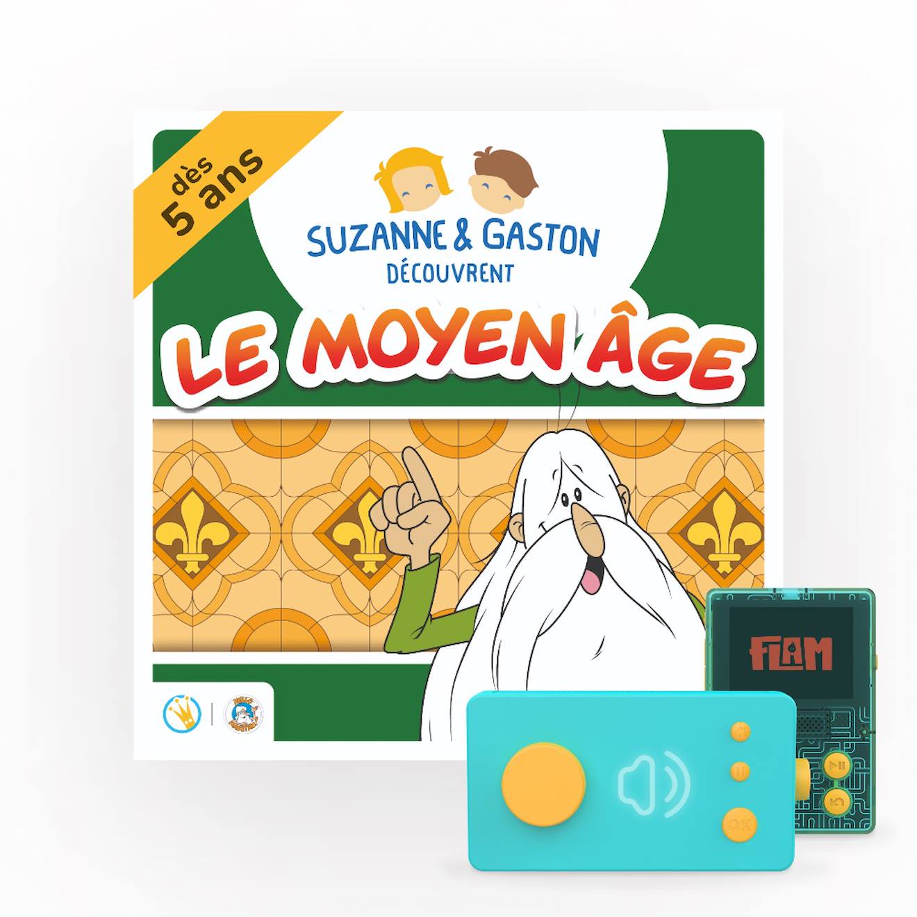 Suzanne & Gaston Découvrent Le Moyen Âge - Livre Audio Interactif Pour Ma Fabrique À Histoires Multicolore