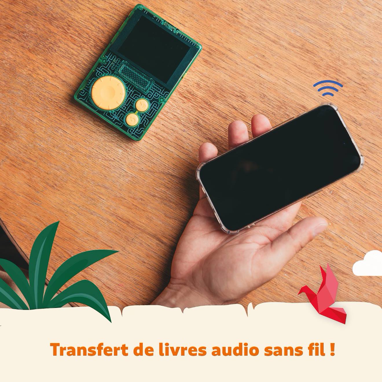 Coffret livre audio interactif Panique Robotique LUNII pour Flam, dès 9 ans
