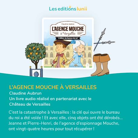 L'agence mouche à Versailles - Livre audio interactif pour Ma Fabrique à Histoires MULTICOLORE 2 - vertbaudet enfant 