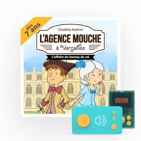L'agence mouche à Versailles - Livre audio interactif pour Ma Fabrique à Histoires MULTICOLORE 1 - vertbaudet enfant 