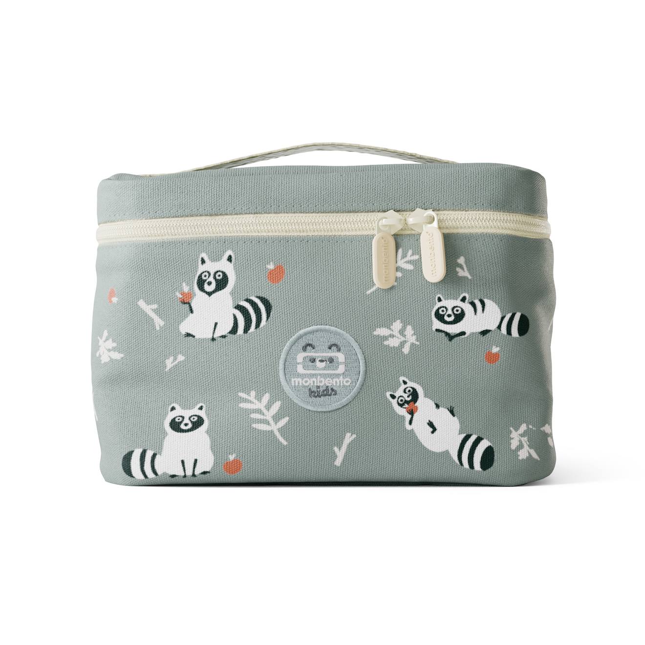 Sac Repas Isotherme 5l Frosty Vert Raccoon (Monbento) - Image 1